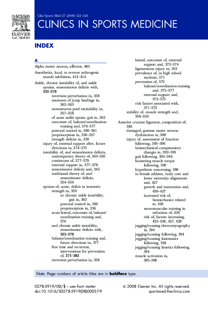 Index
