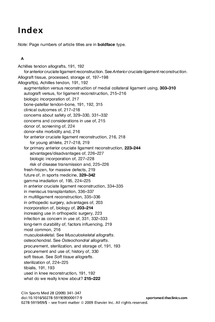 Index