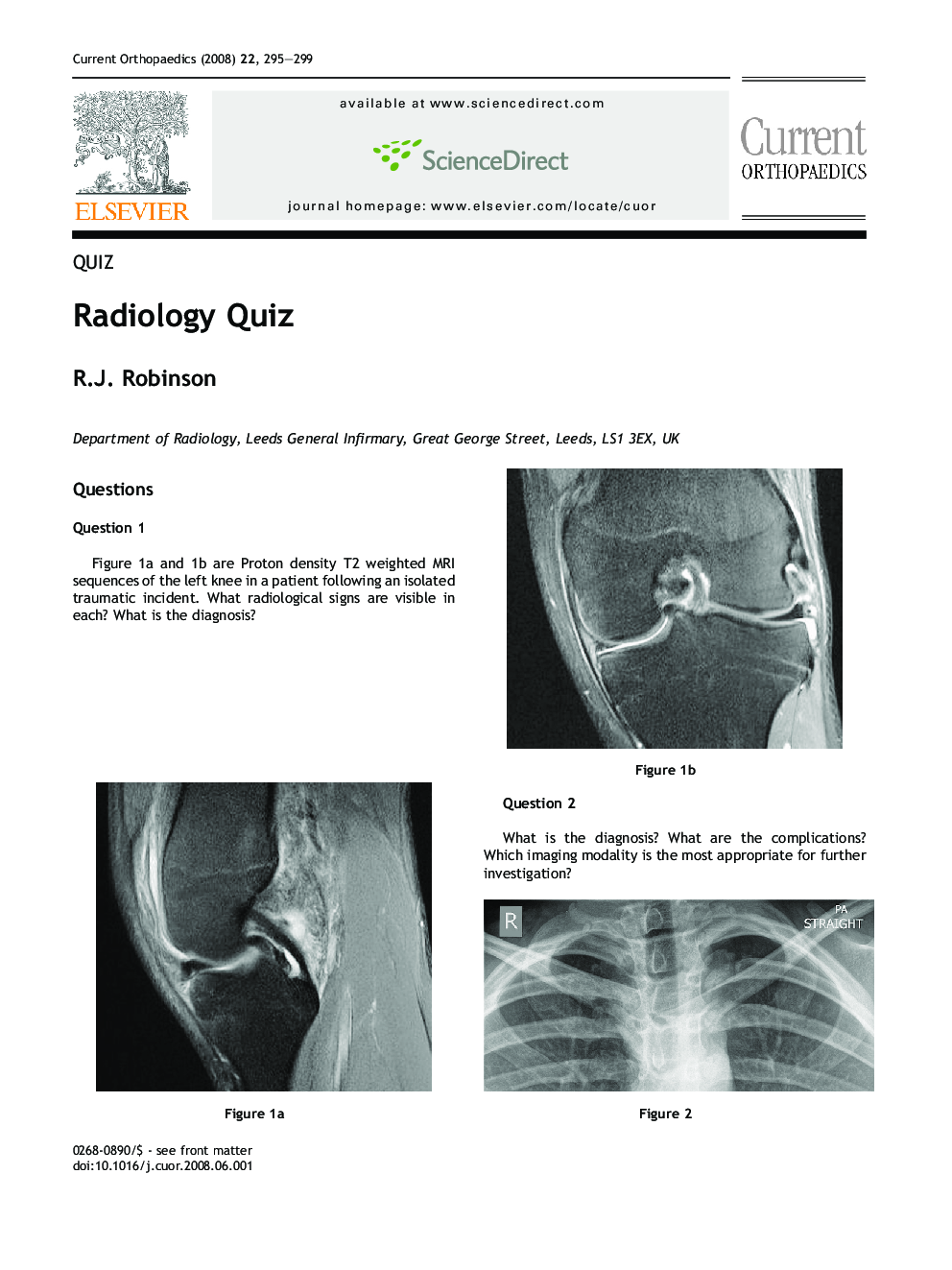 Radiology Quiz