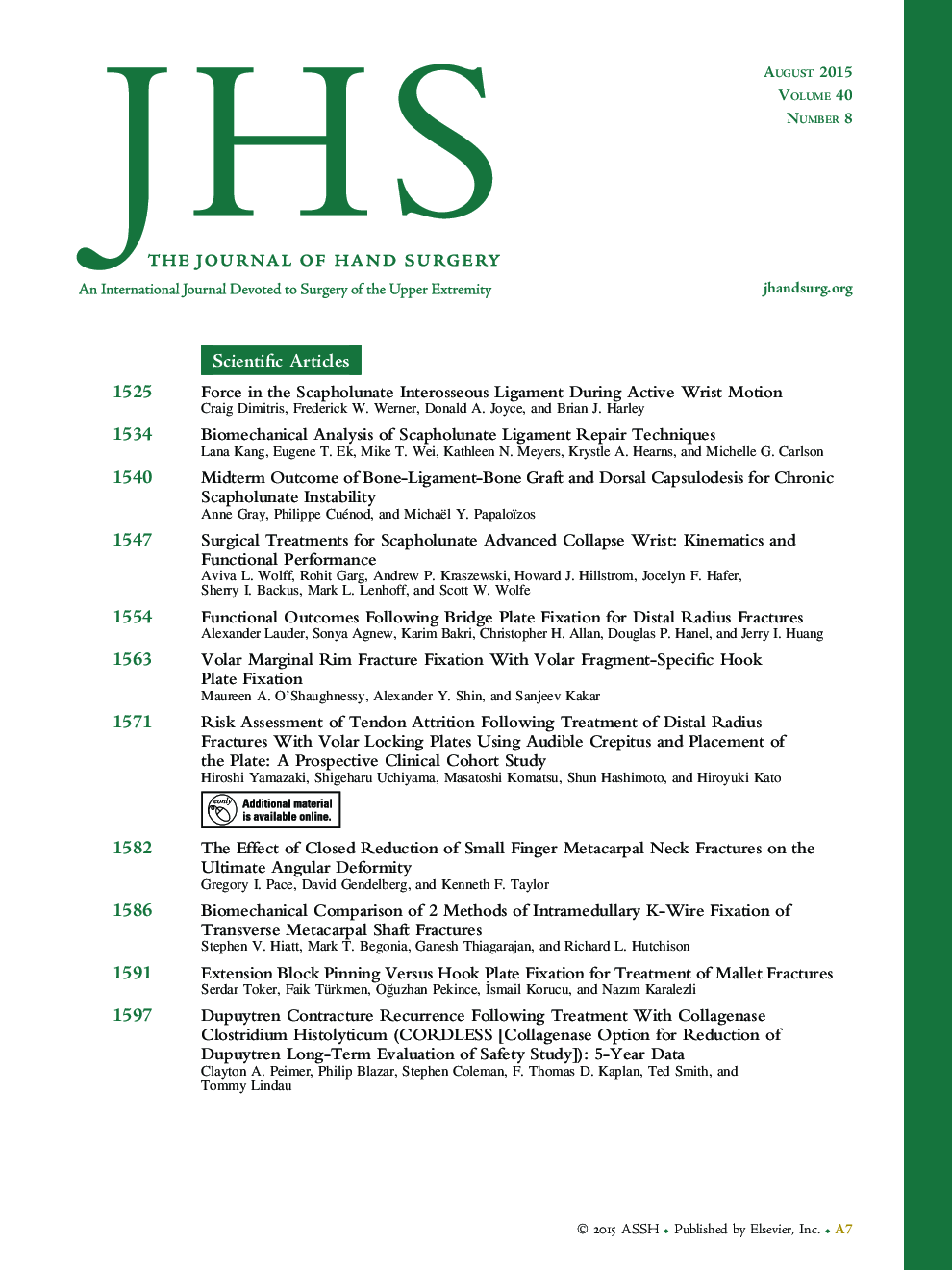 Table of Contents