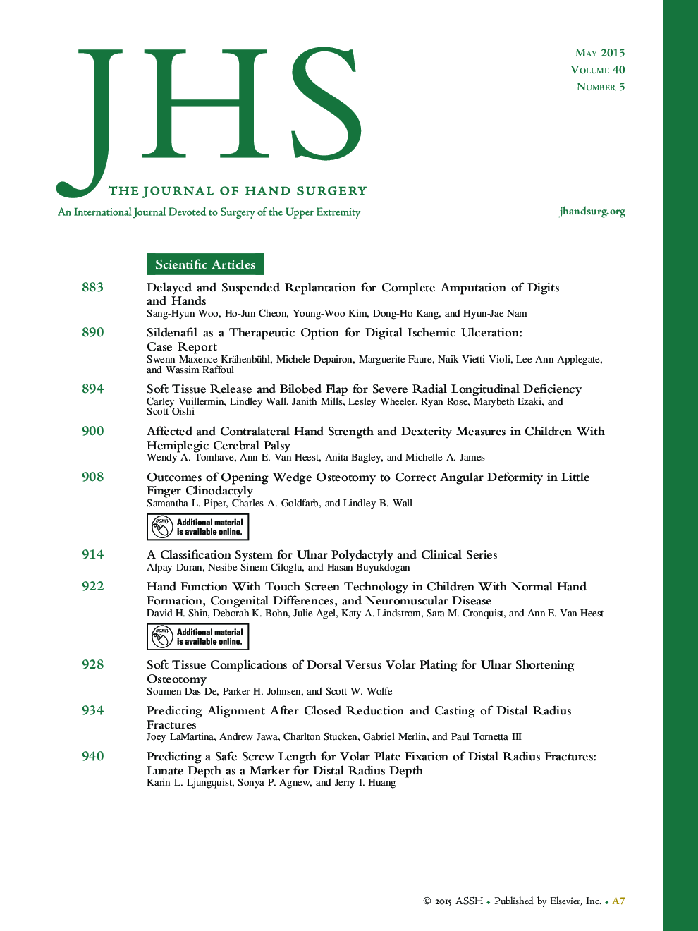 Table of Contents