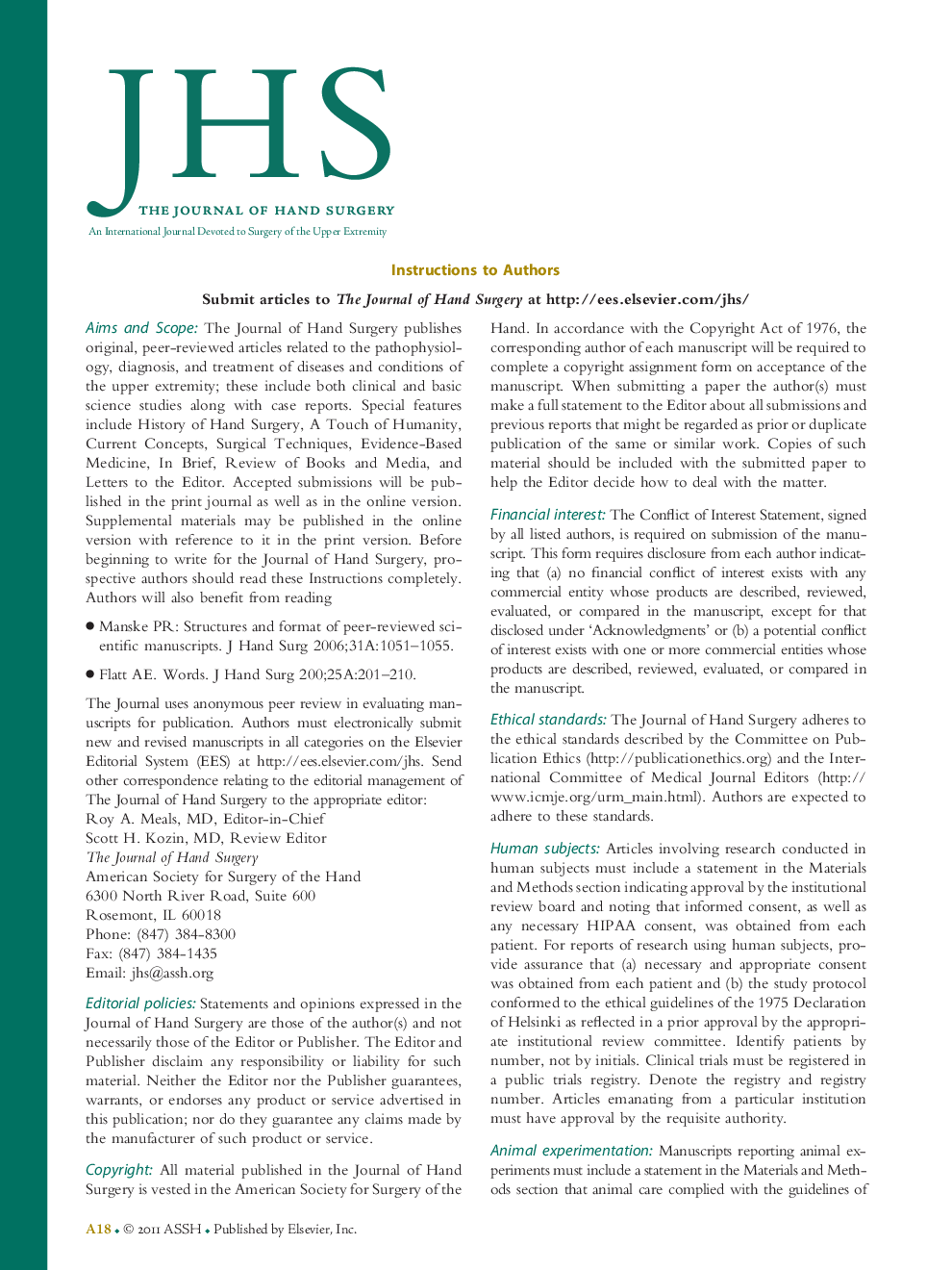 عکس صفحه اول مقاله: Instructions to Authors Instructions to Authors