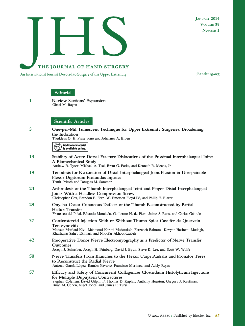 Table of Contents