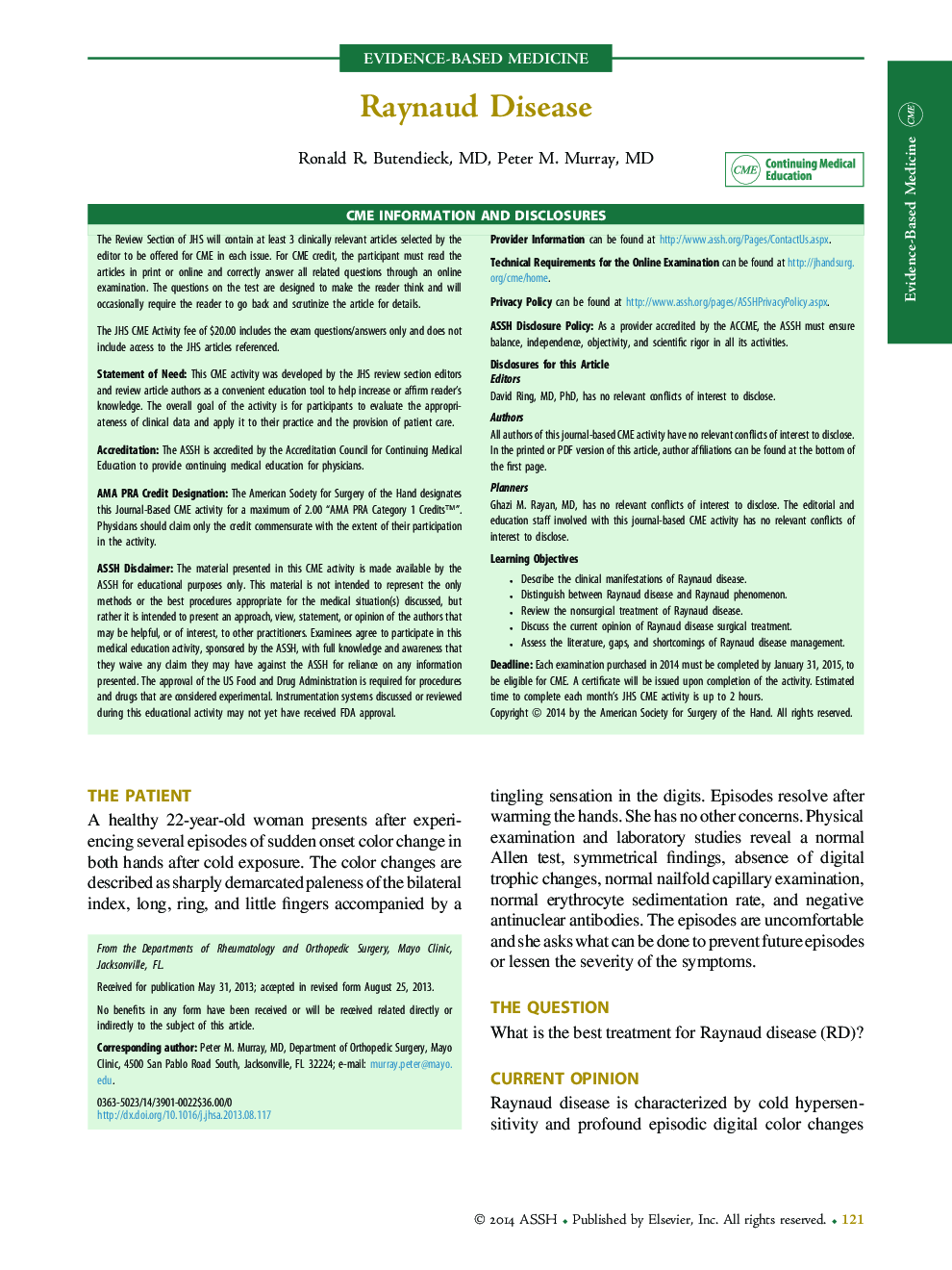 Raynaud Disease