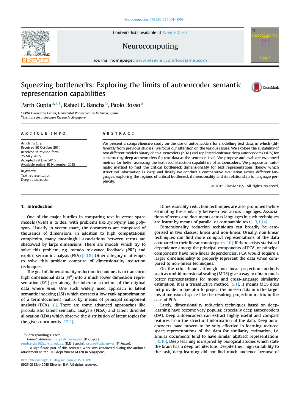 Squeezing bottlenecks: Exploring the limits of autoencoder semantic representation capabilities