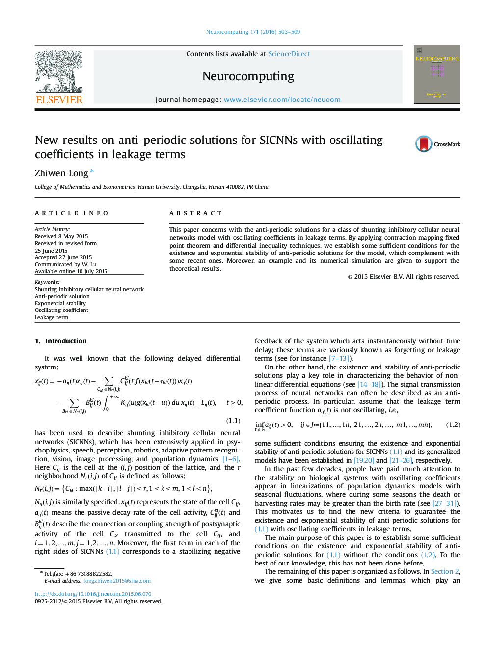 New results on anti-periodic solutions for SICNNs with oscillating coefficients in leakage terms