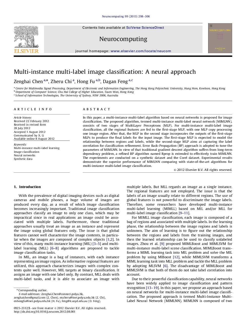 Multi-instance multi-label image classification: A neural approach