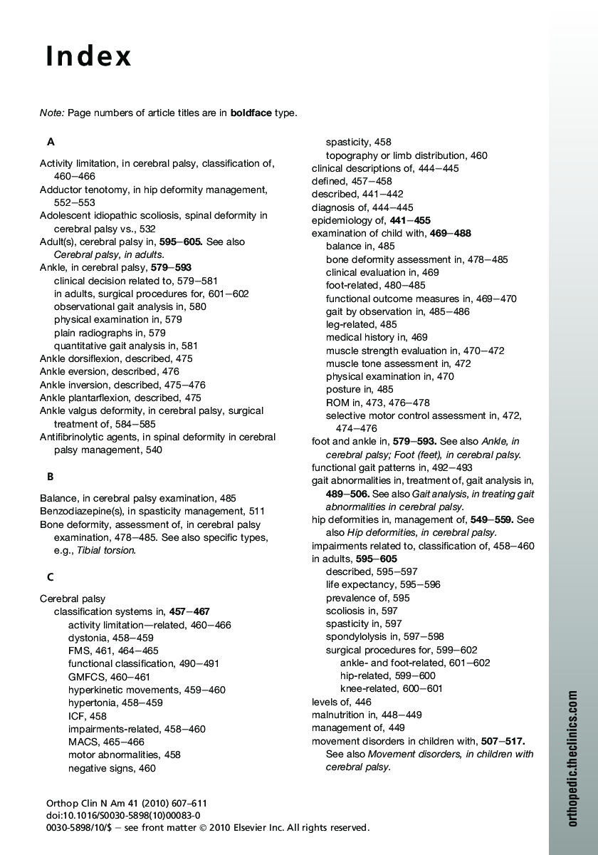 Index