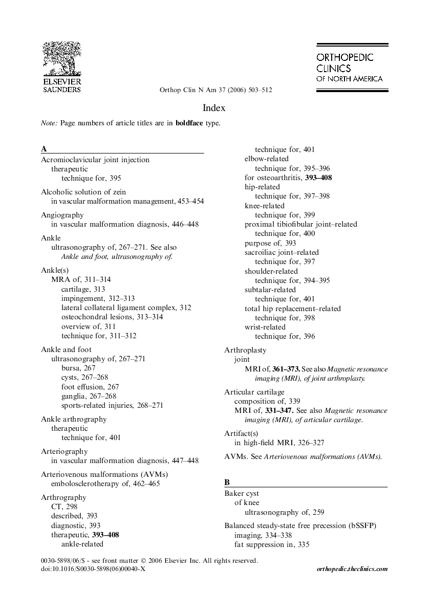 Index