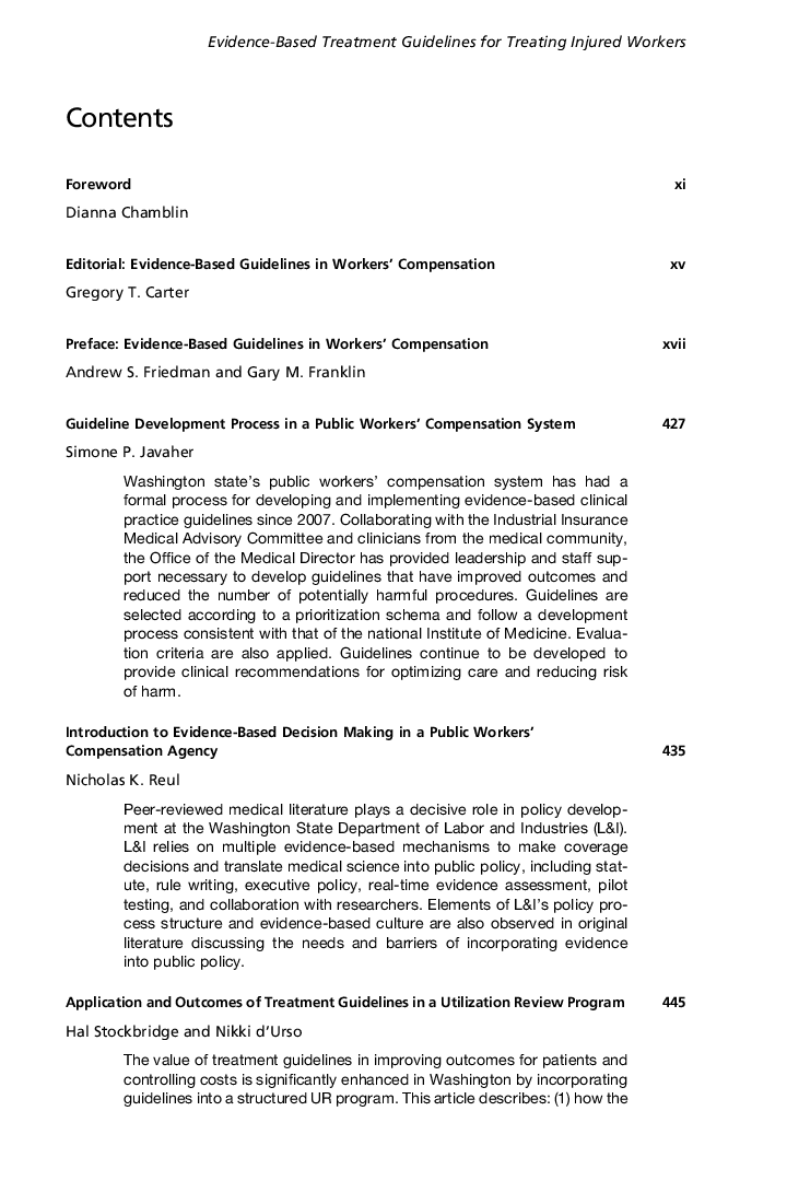 Contents