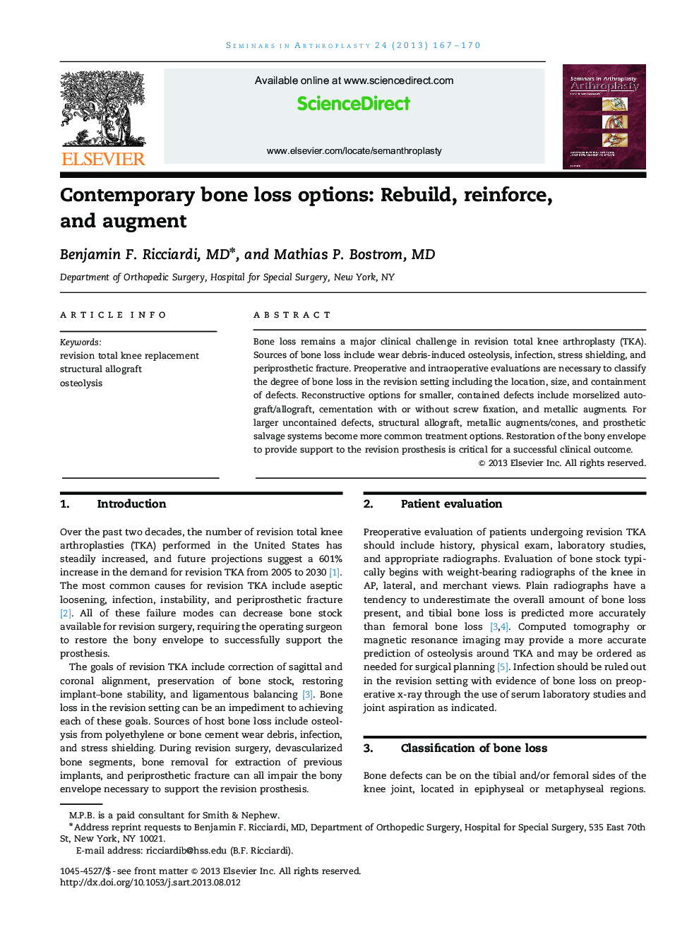 Contemporary bone loss options: Rebuild, reinforce, and augment 