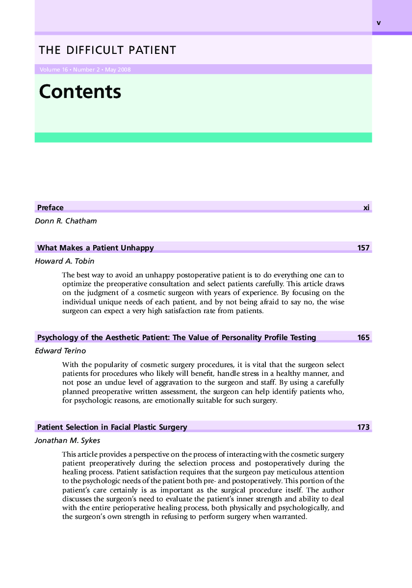 Contents