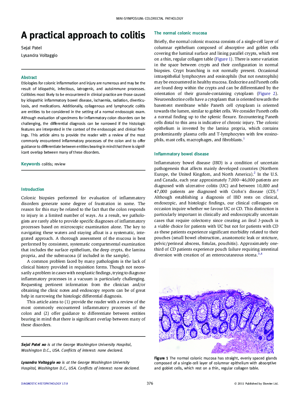 A practical approach to colitis