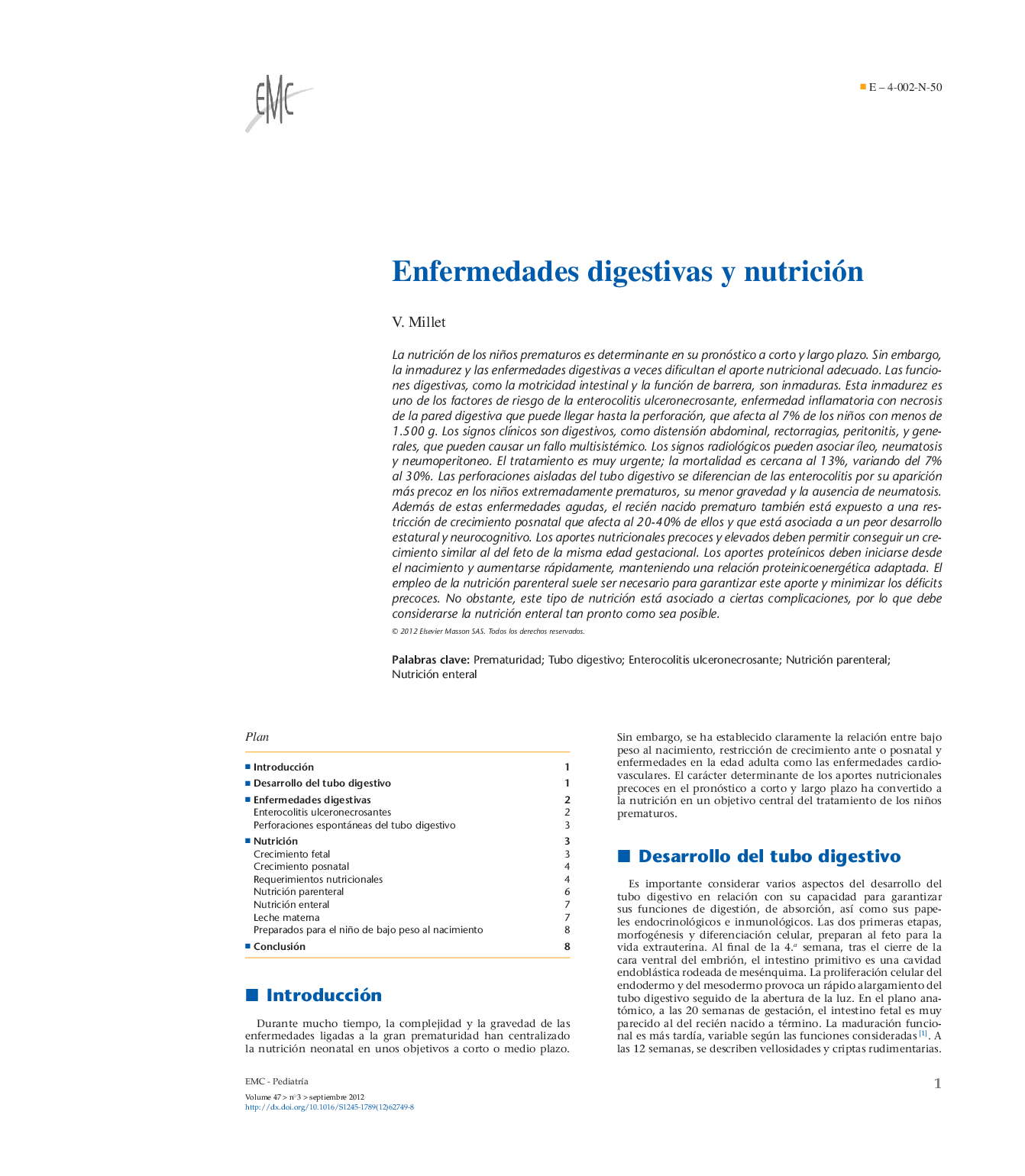 Enfermedades digestivas y nutrición