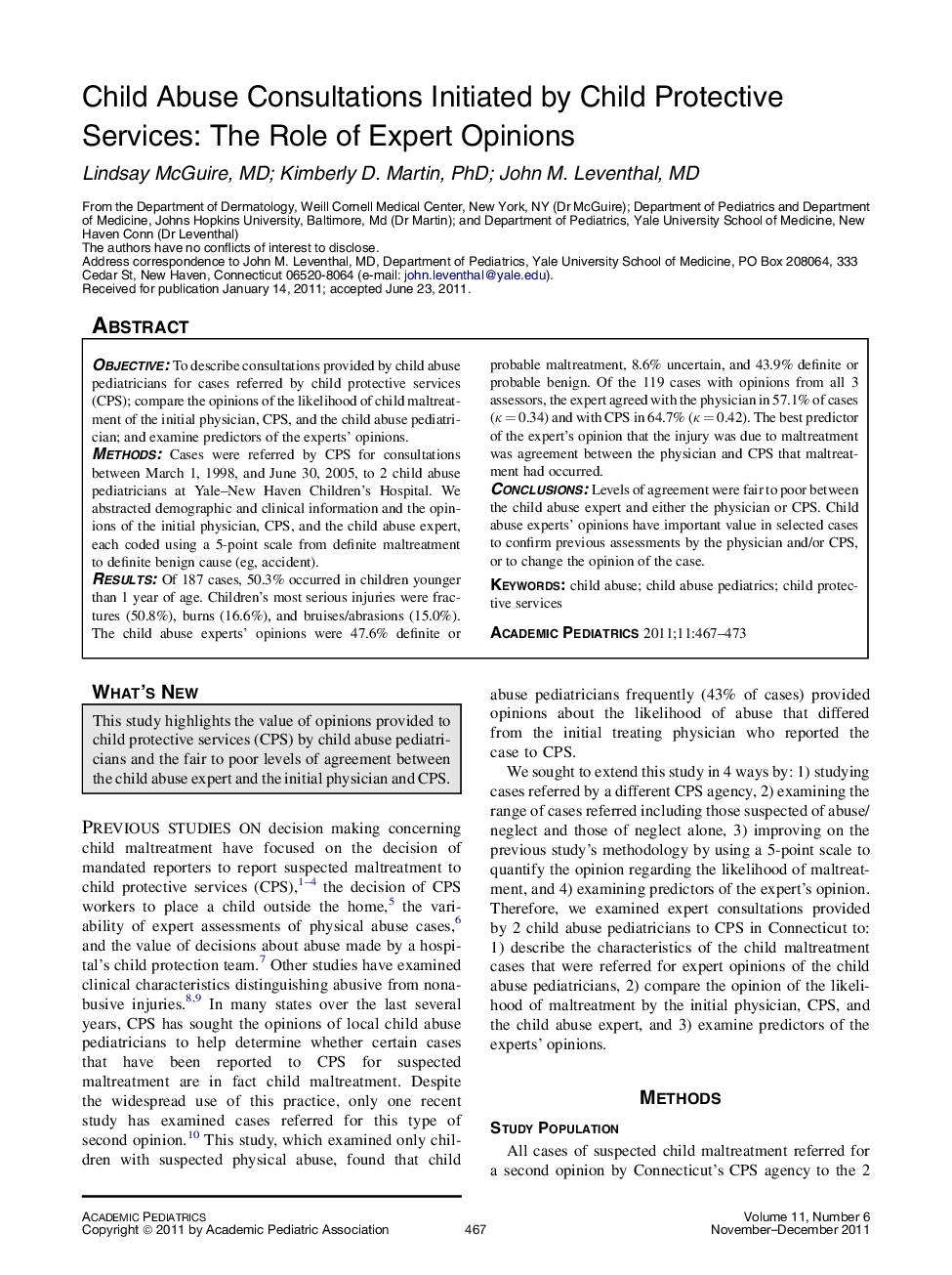 Child Abuse Consultations Initiated by Child Protective Services: The Role of Expert Opinions 