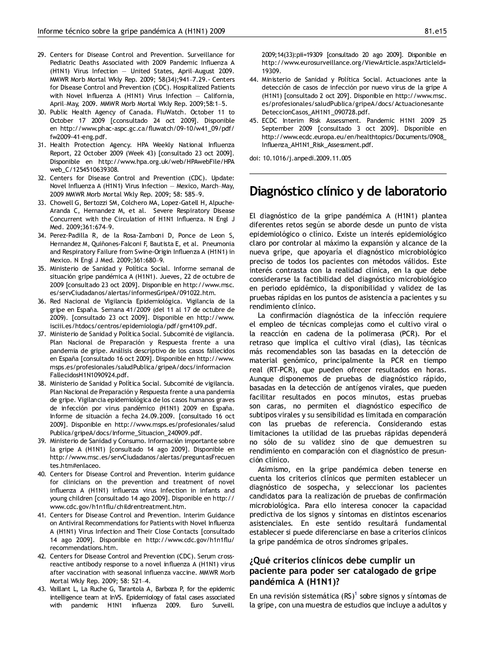 Diagnóstico clÃ­nico y de laboratorio