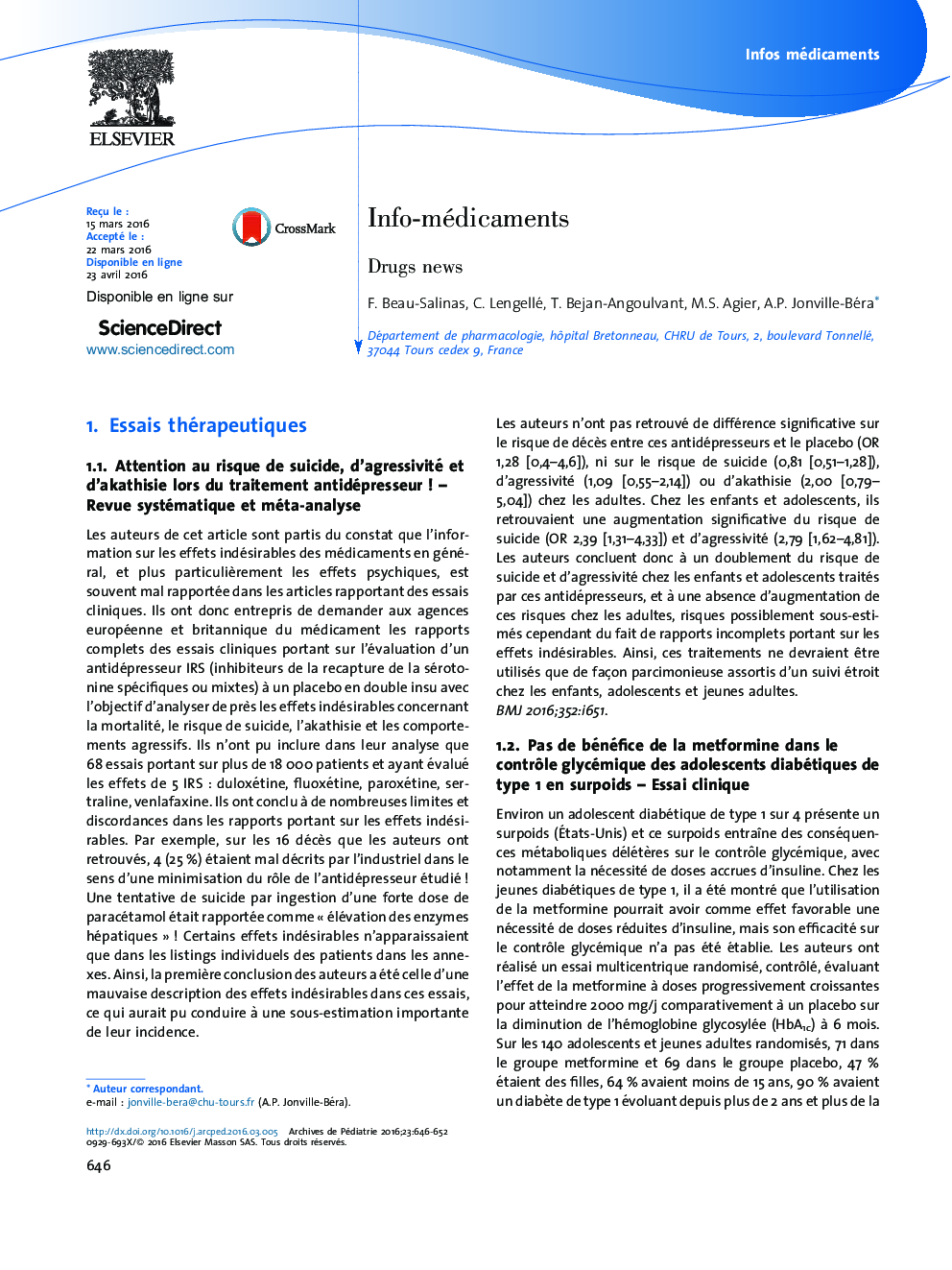 Info-médicaments