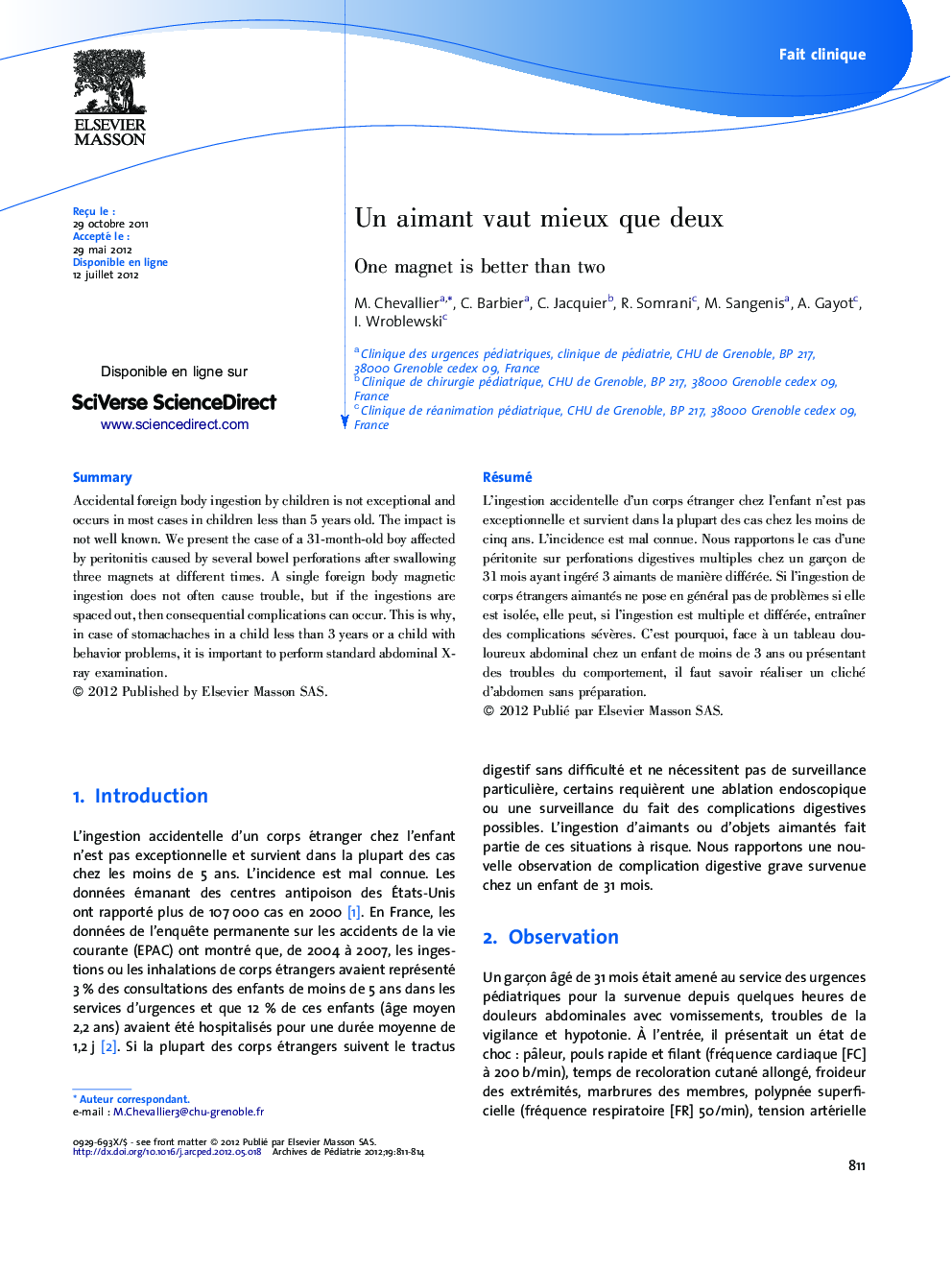 Un aimant vaut mieux que deux