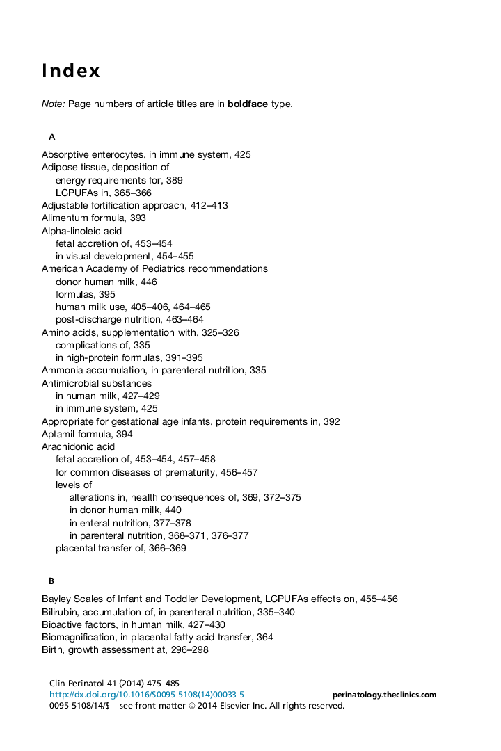 Index