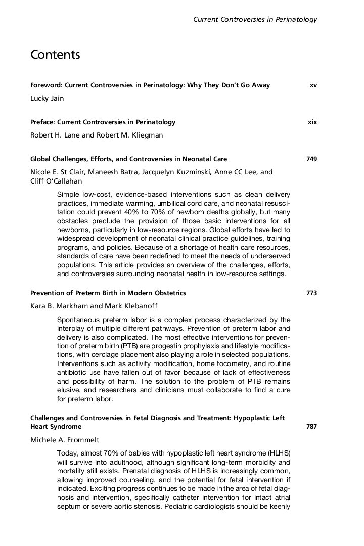 Contents