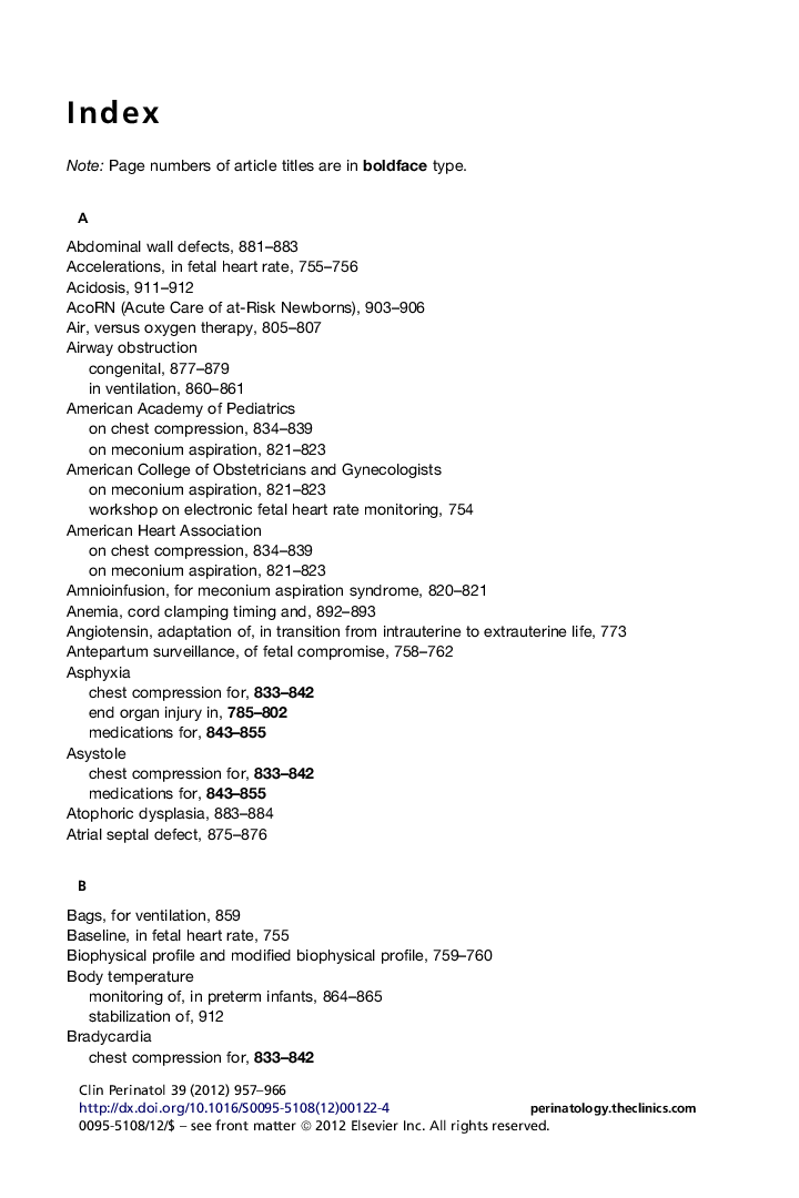 Index