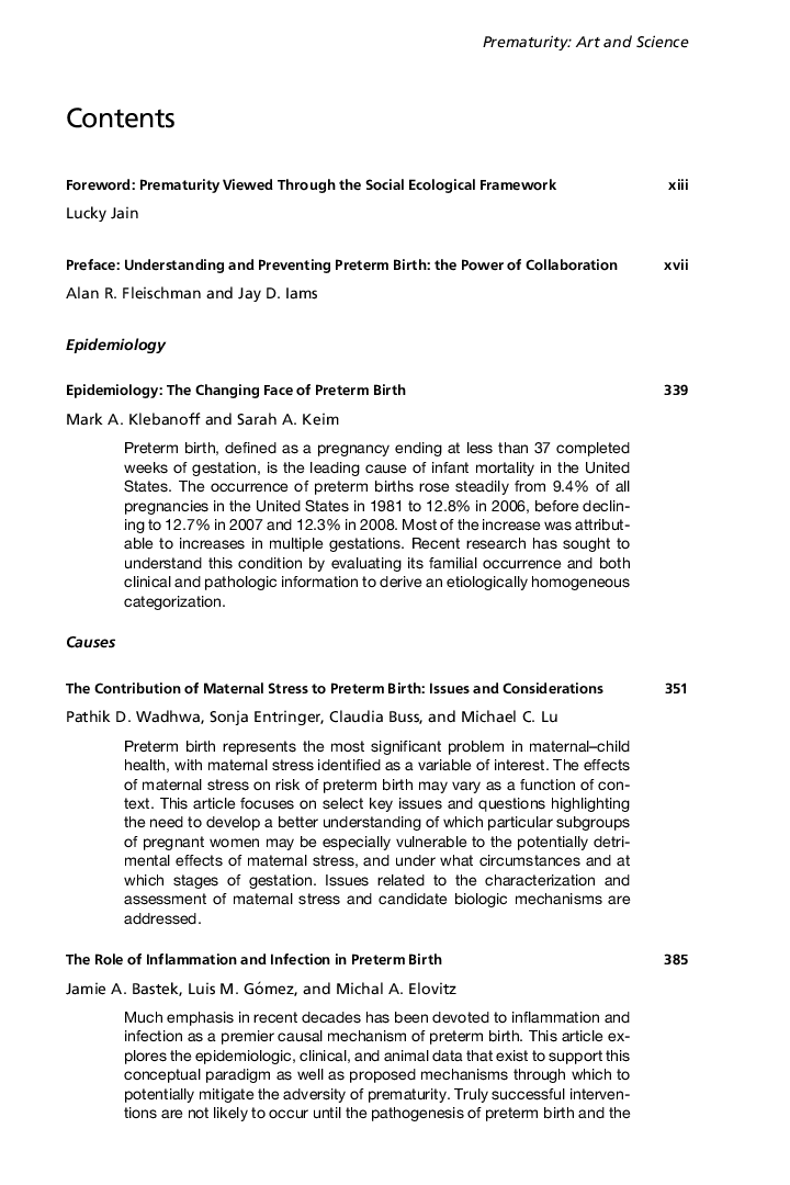 Contents