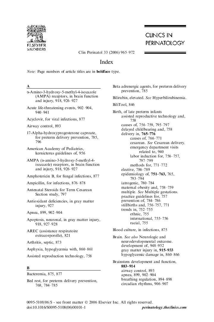 Index