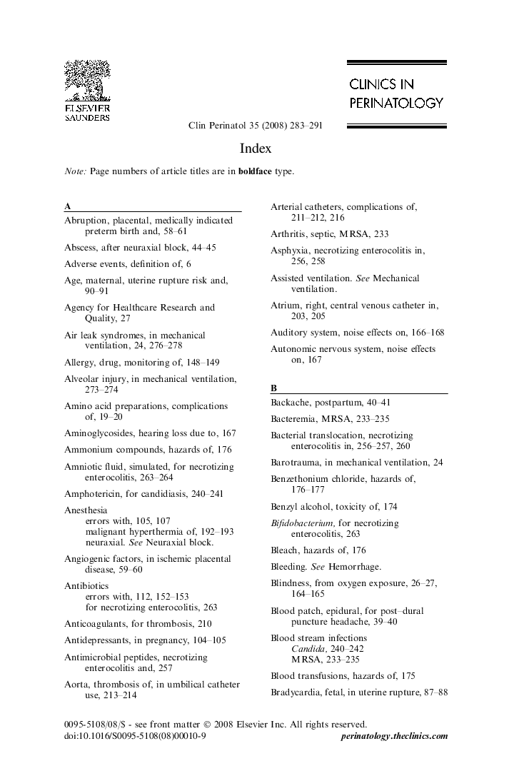 Index