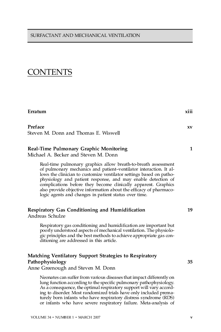 Table of Contents