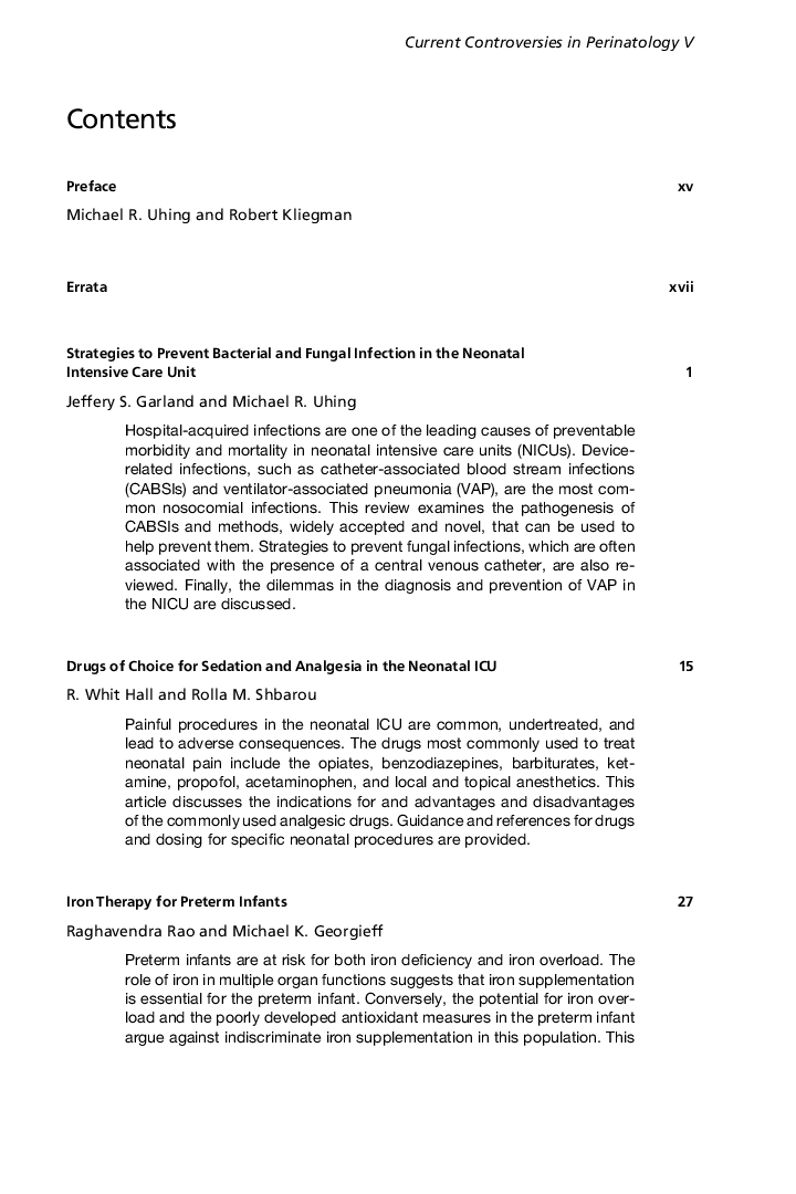 Contents
