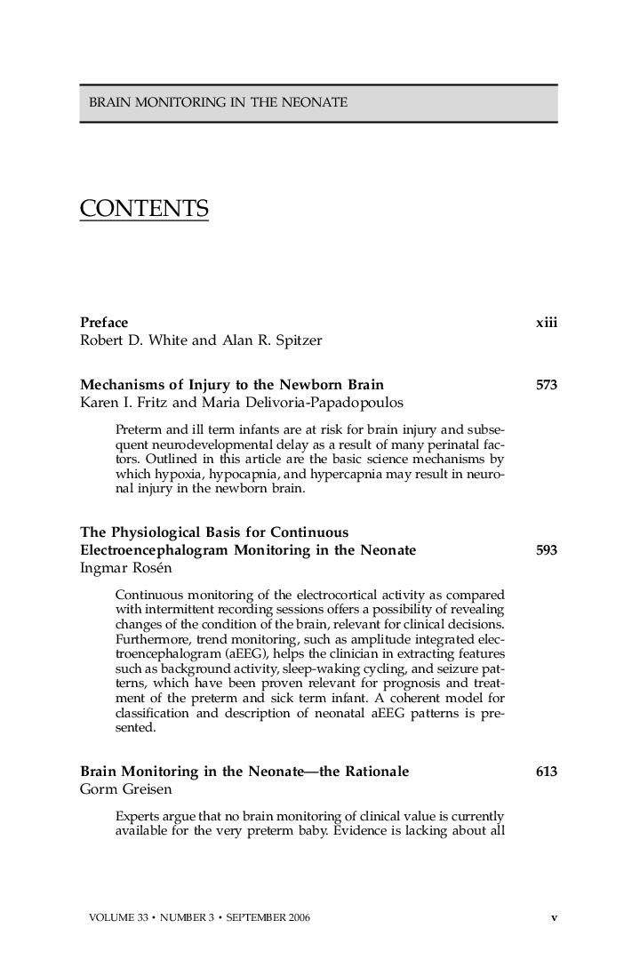 Table of Contents