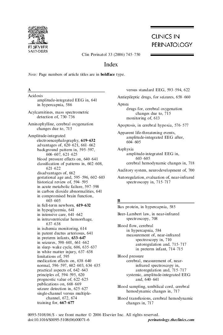 Index