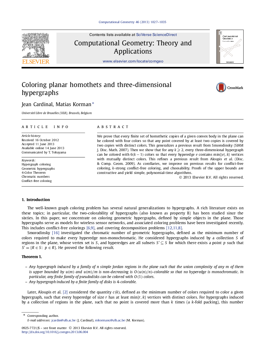 Coloring planar homothets and three-dimensional hypergraphs