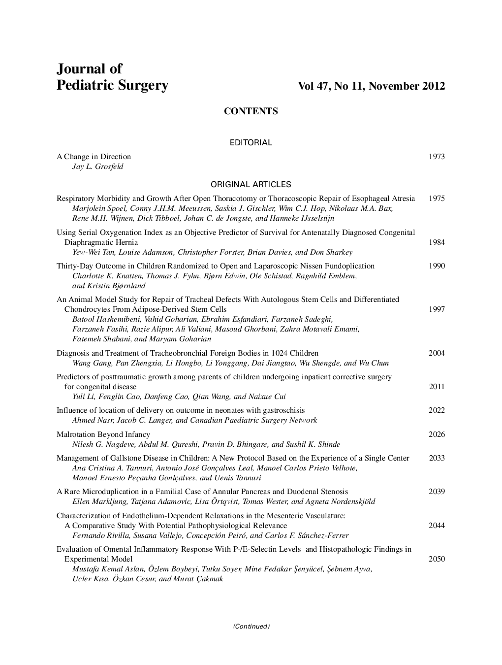 Contents
