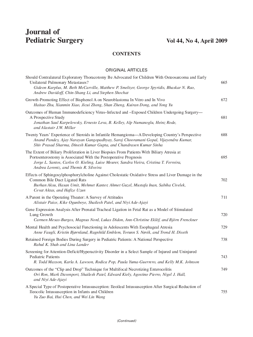 Contents