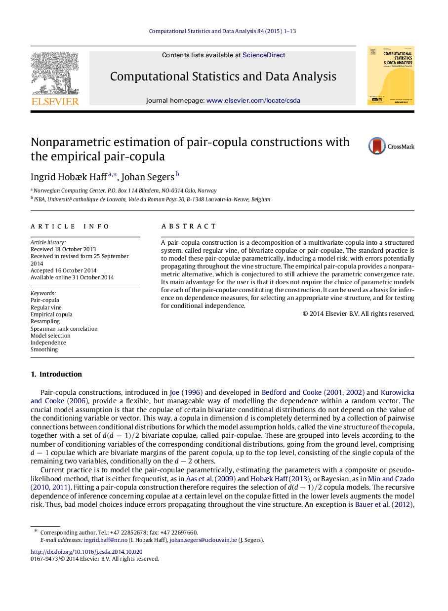 Nonparametric estimation of pair-copula constructions with the empirical pair-copula