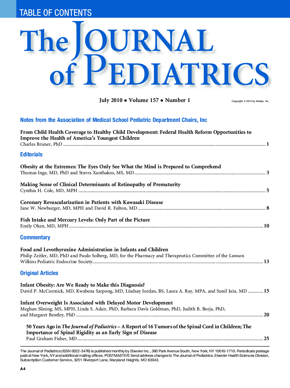 Table of Contents