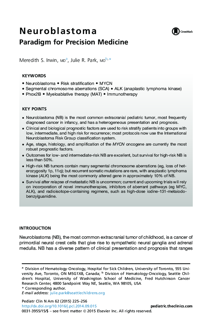 Neuroblastoma