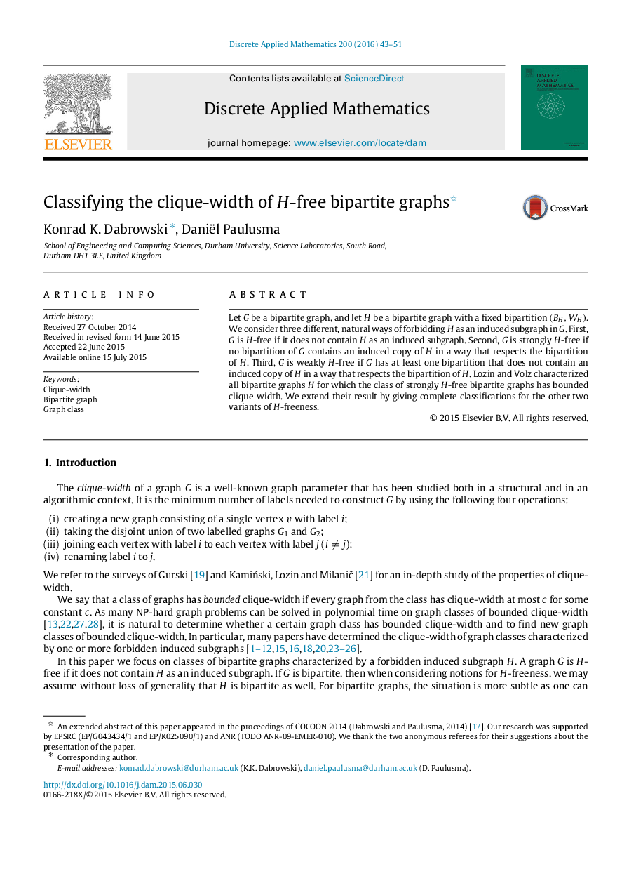 Classifying the clique-width of HH-free bipartite graphs 