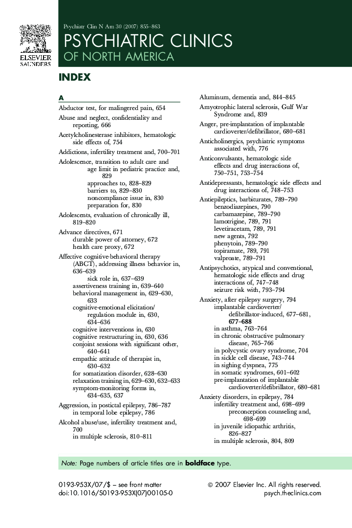 Index