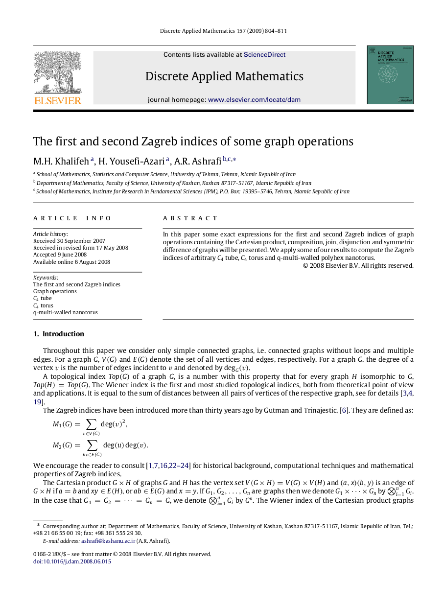 The first and second Zagreb indices of some graph operations