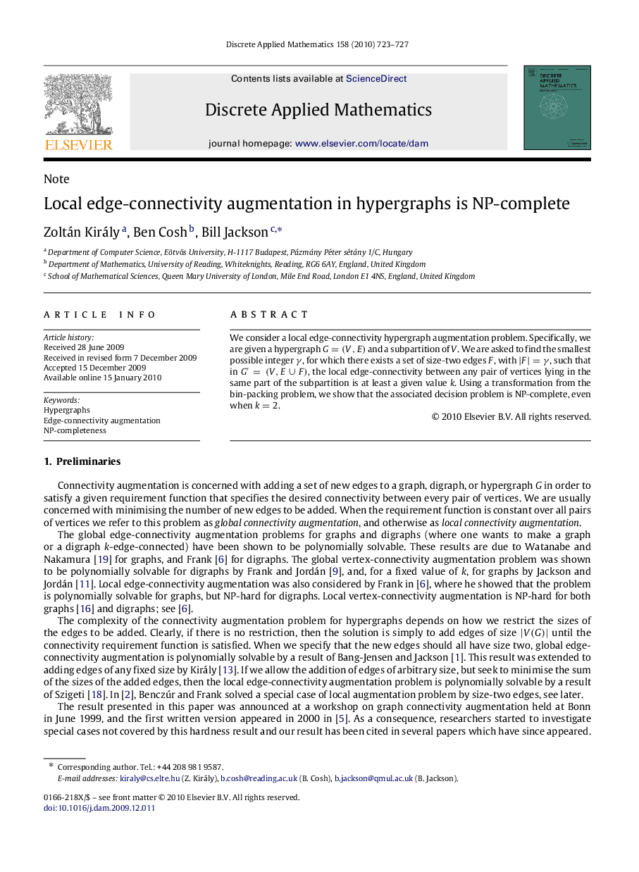 Local edge-connectivity augmentation in hypergraphs is NP-complete