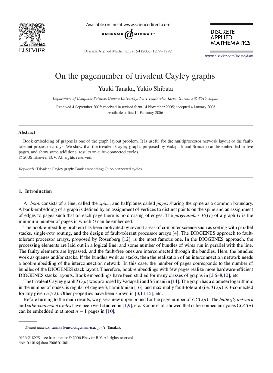 On the pagenumber of trivalent Cayley graphs