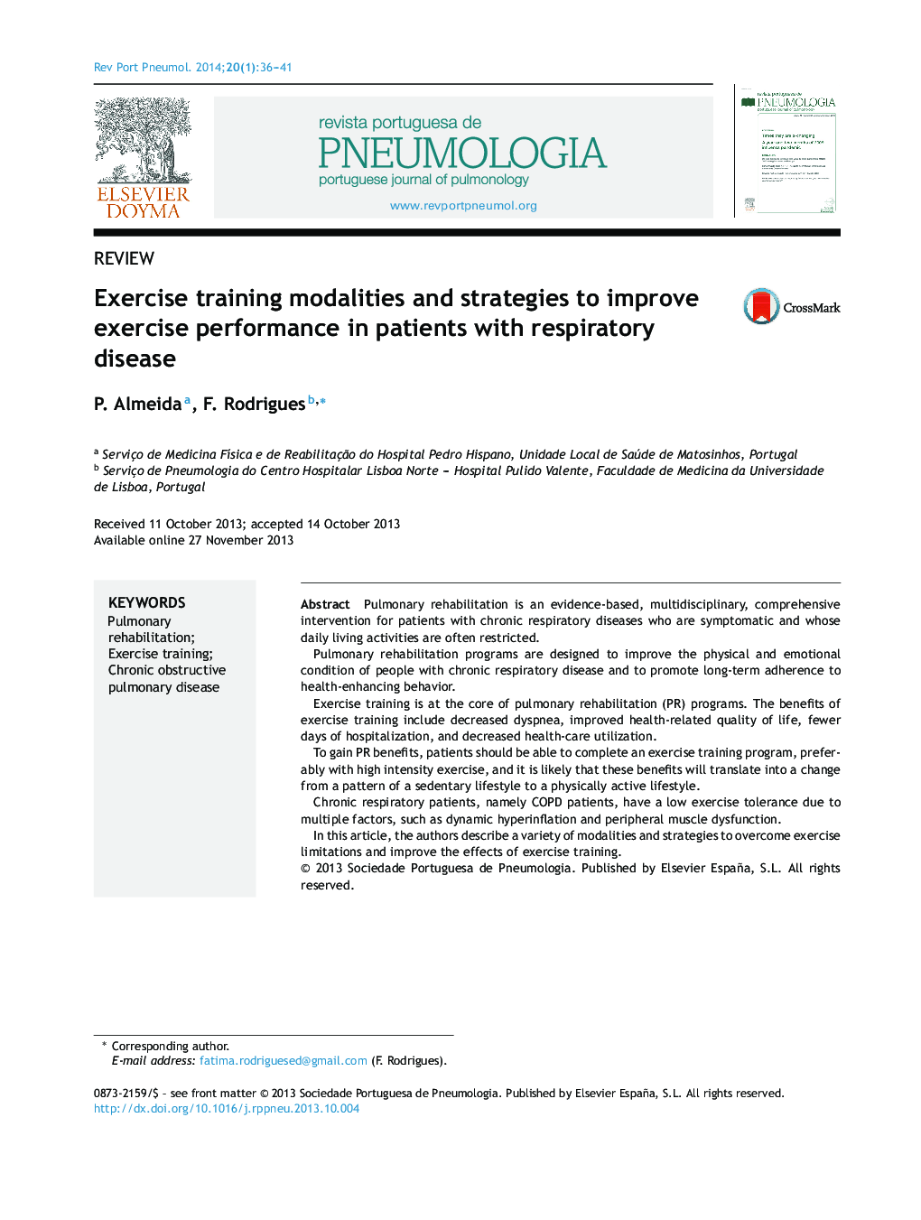 Exercise training modalities and strategies to improve exercise performance in patients with respiratory disease