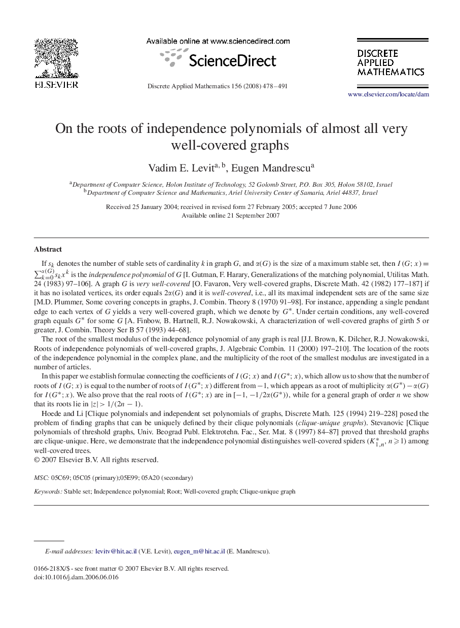 On the roots of independence polynomials of almost all very well-covered graphs