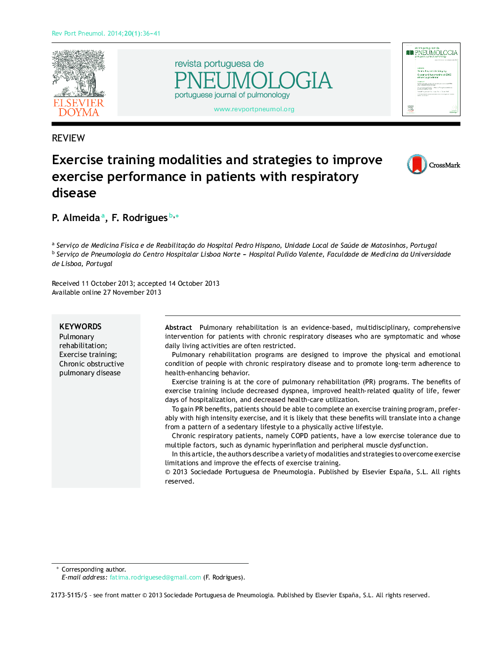 Exercise training modalities and strategies to improve exercise performance in patients with respiratory disease