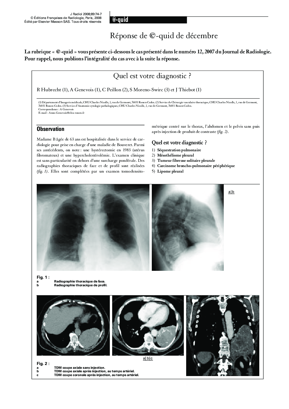 Réponse de e-quid dedécembre