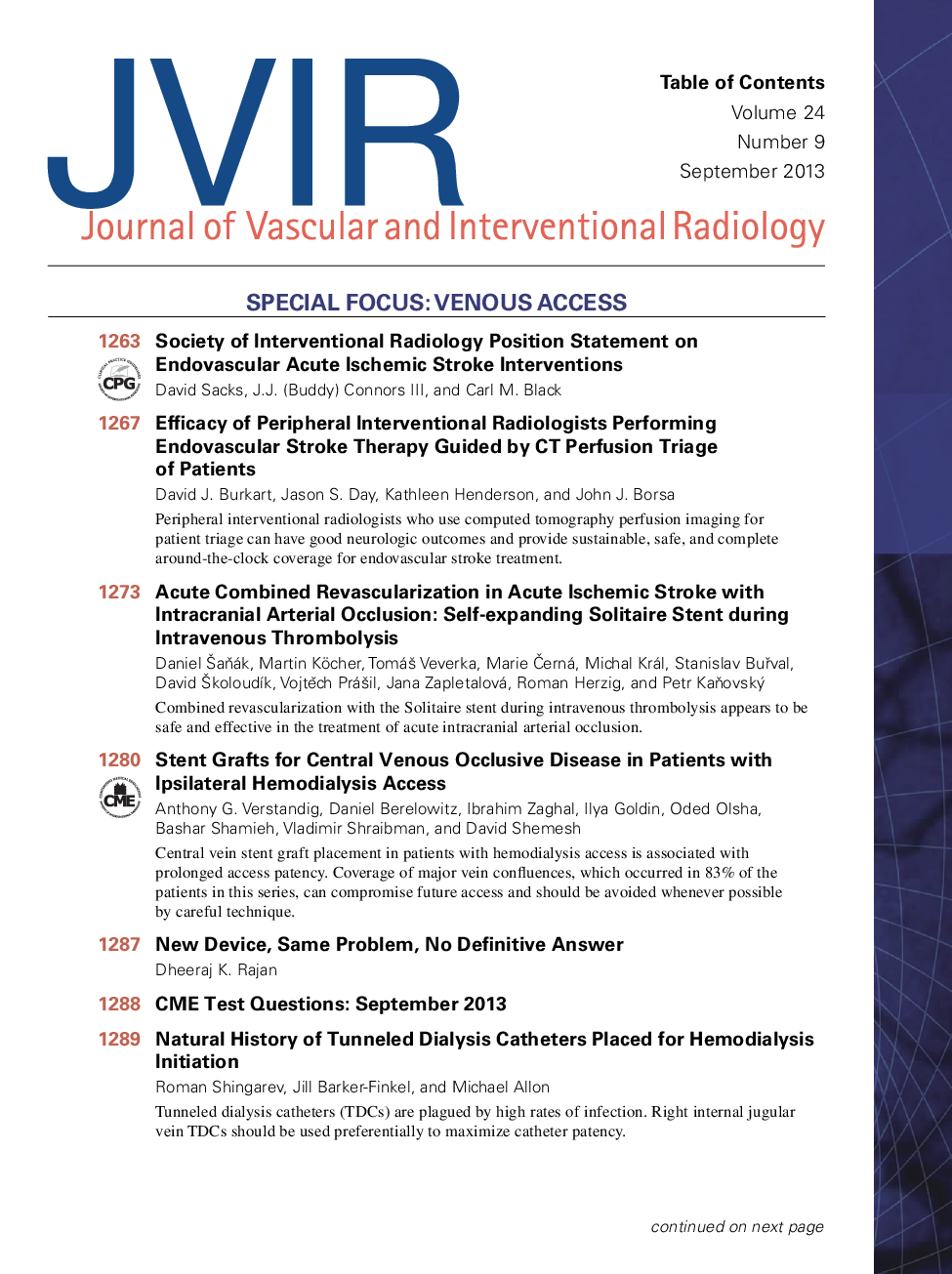 Table of Contents