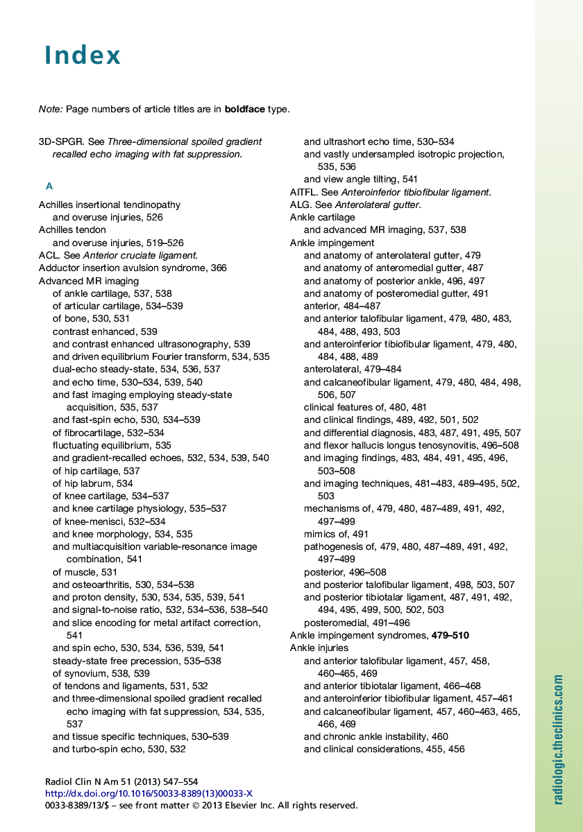Index