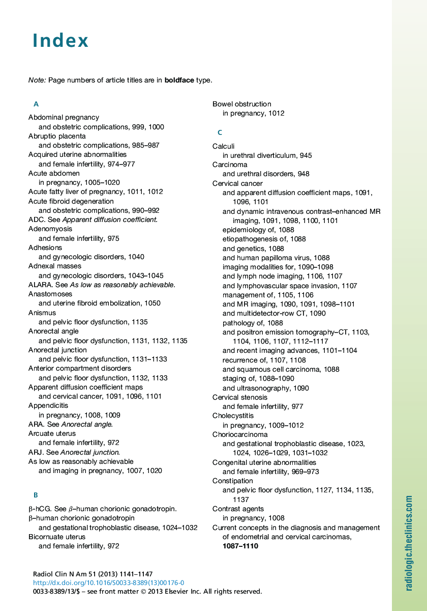 Index